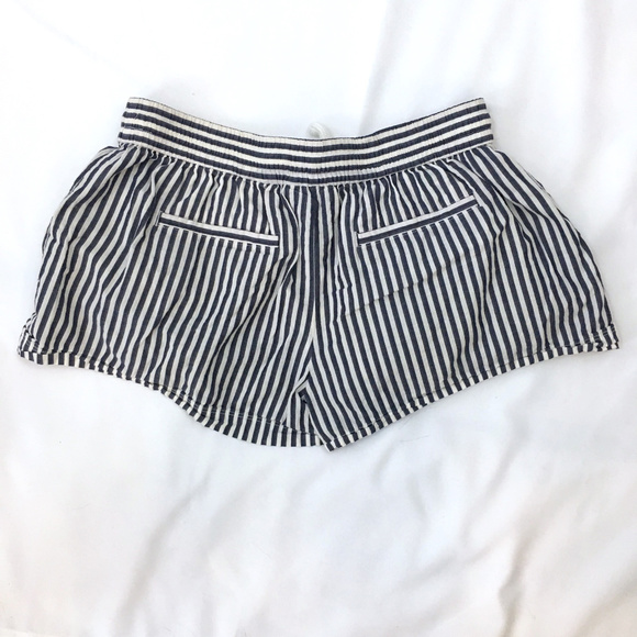 Anthropologie Saturday Sunday cotton stripe shorts - Picture 3 of 8